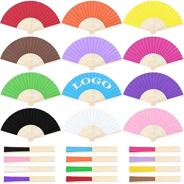 Fabric Folding Fan 5