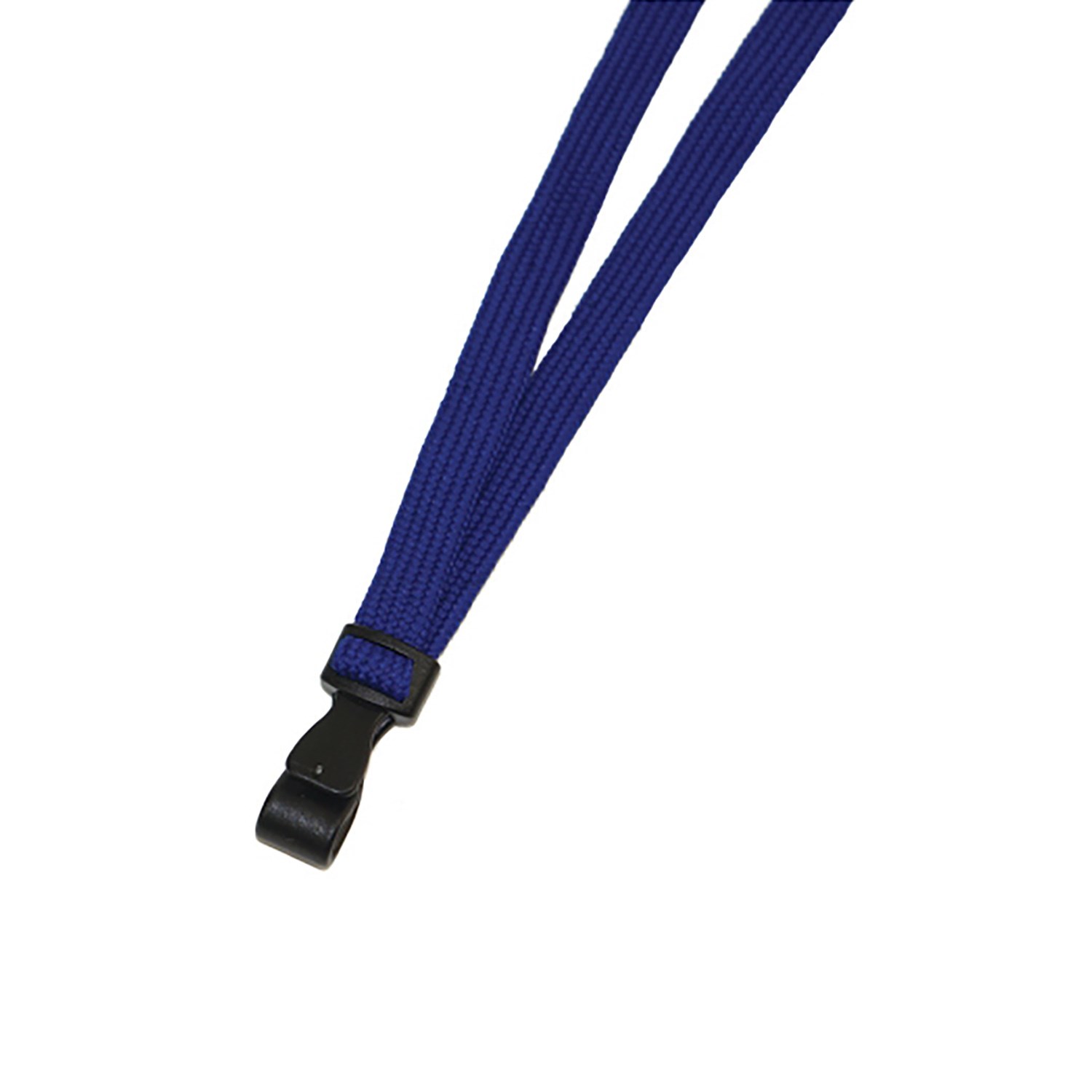 3/8 inch Flat BLank Lanyards with Plastic Attachment 3