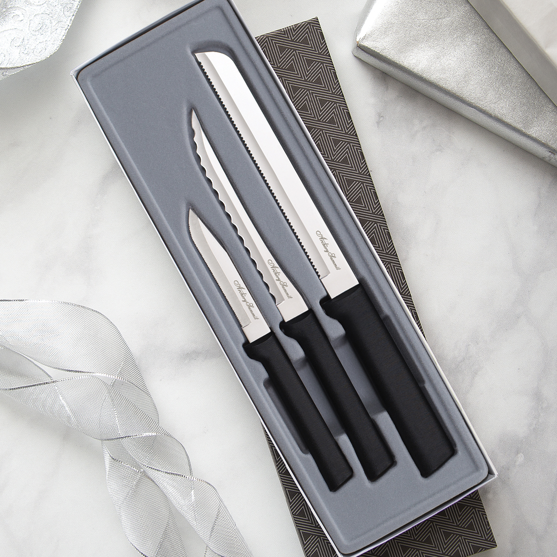 Sensational Serrations Gift Set w/Black Handle 3