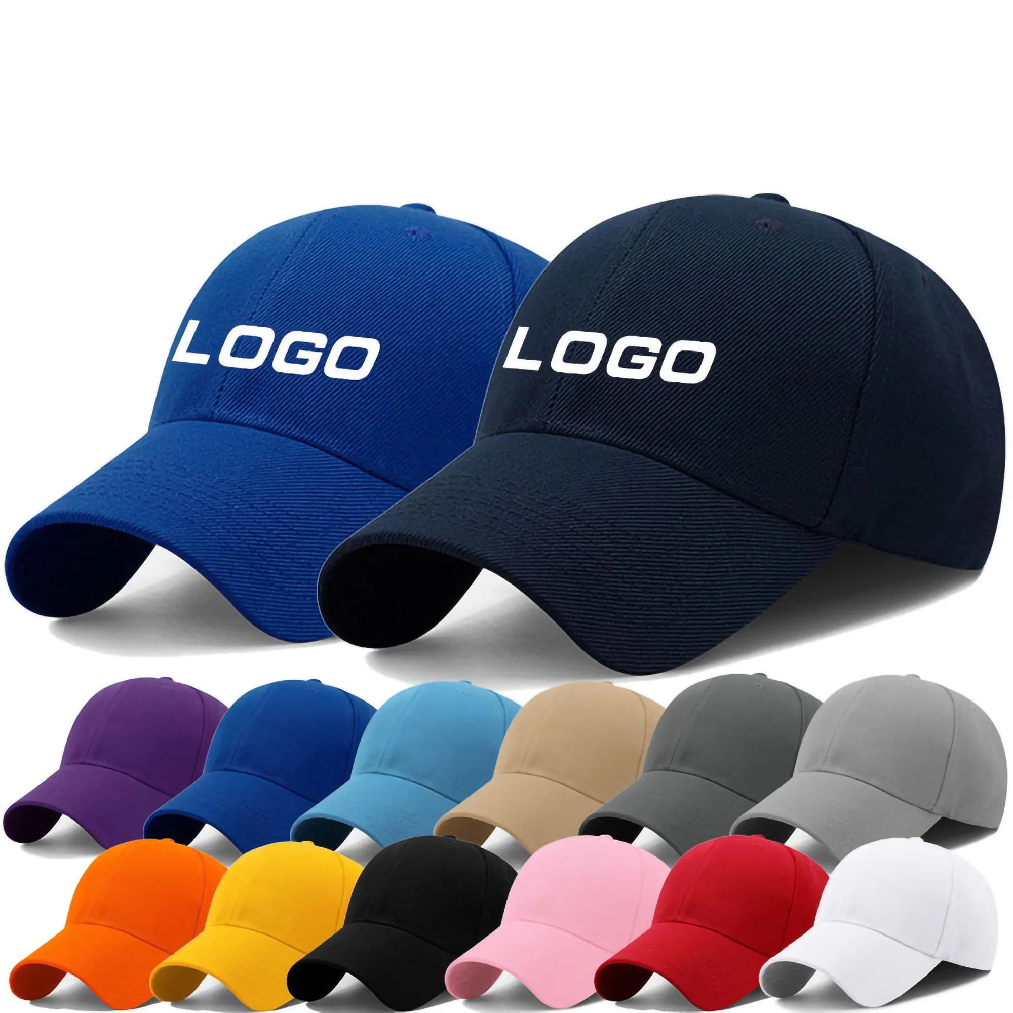 6 Panel Cotton Baseball Cap