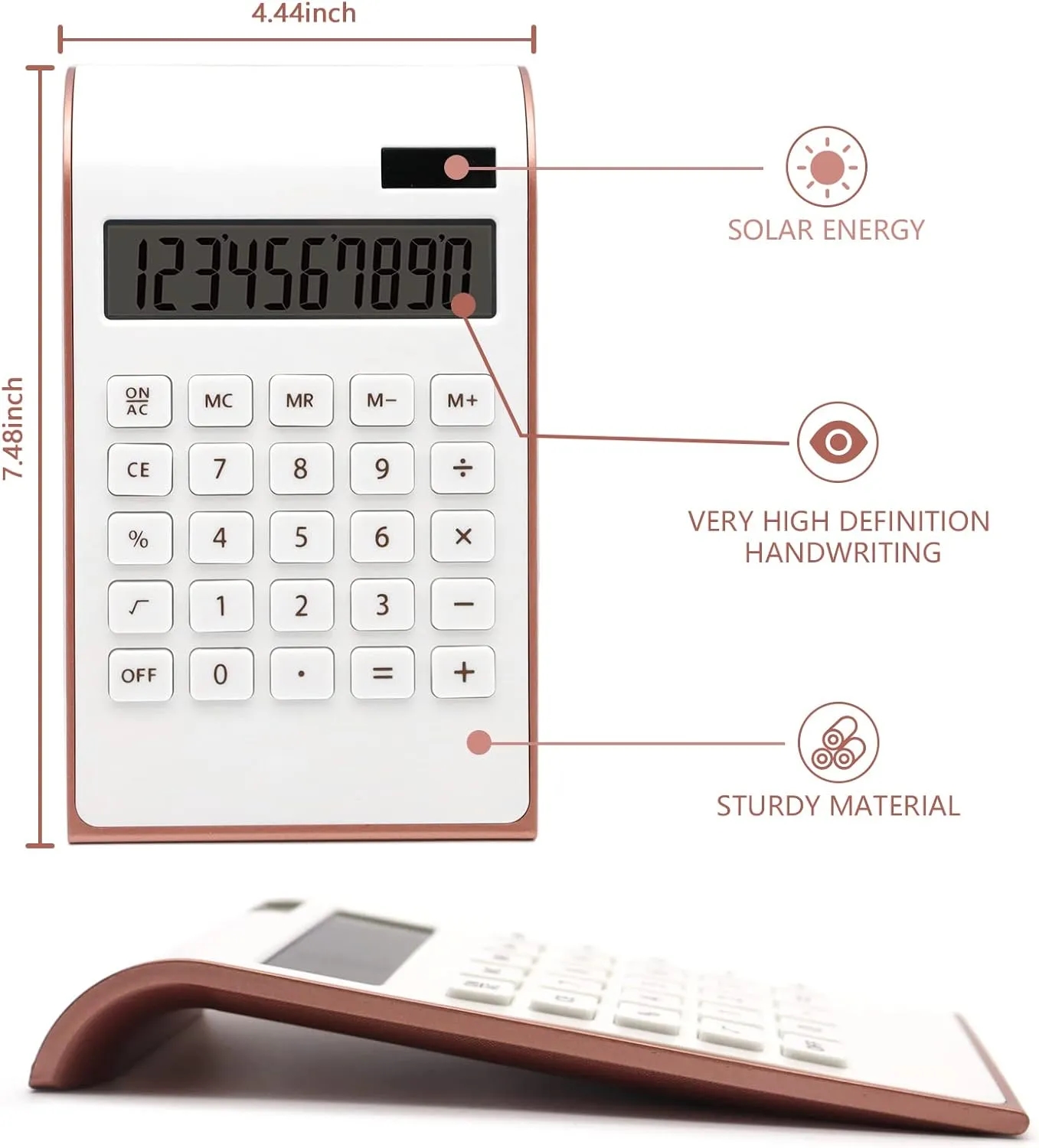 Solar Battery Basic Office Calculator 6