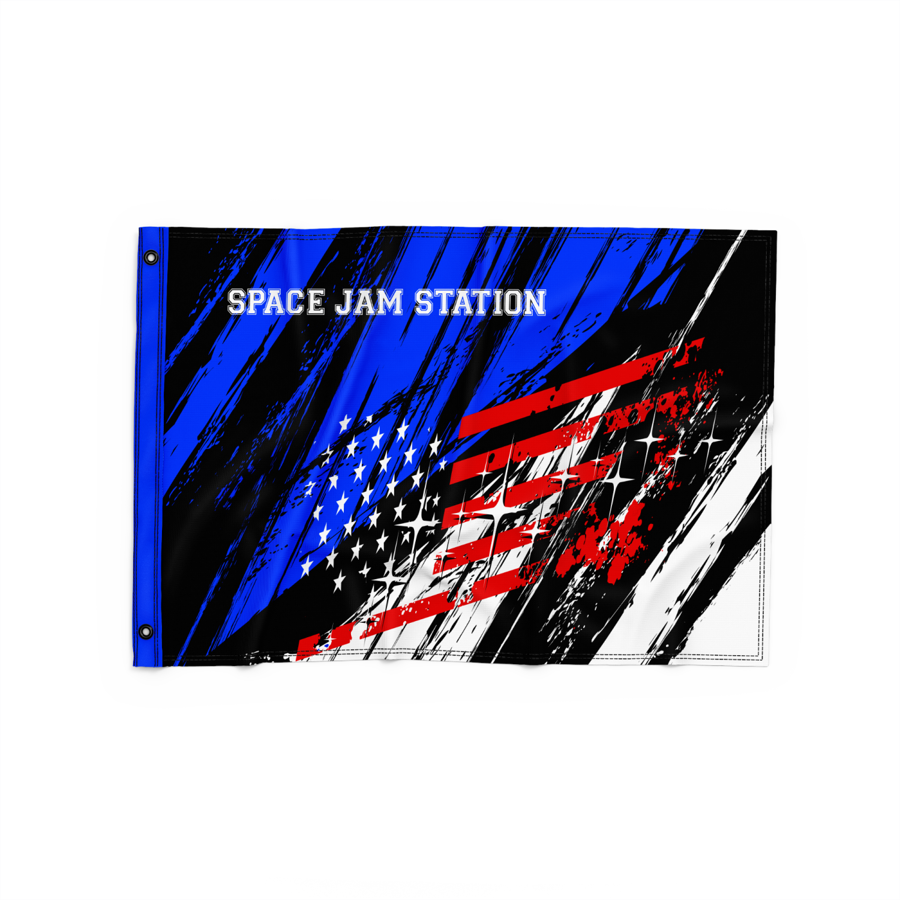 Double-Sided Dye Sublimation 2-Layer 8ft x 5ft Flag