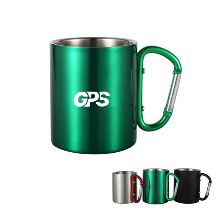 7.5 Oz. Double Wall Stainless Steel Coffee Cup