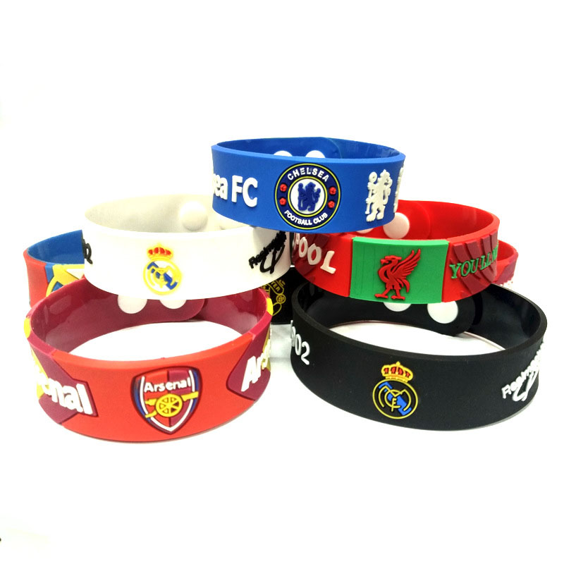 PVC World Cup Silicone Awareness Wristband 3