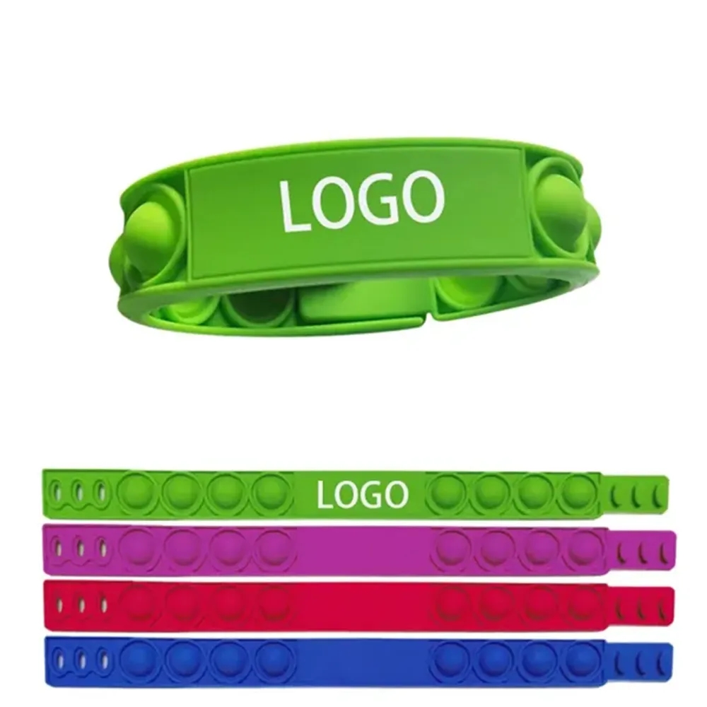 Silicone Push Pop Bracelet Fidget Toy 7