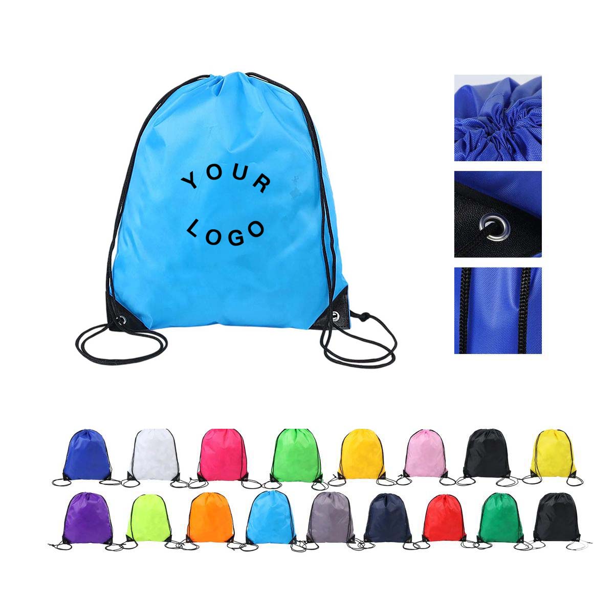 Versatile Drawstring Backpack for Daily Activities 2
