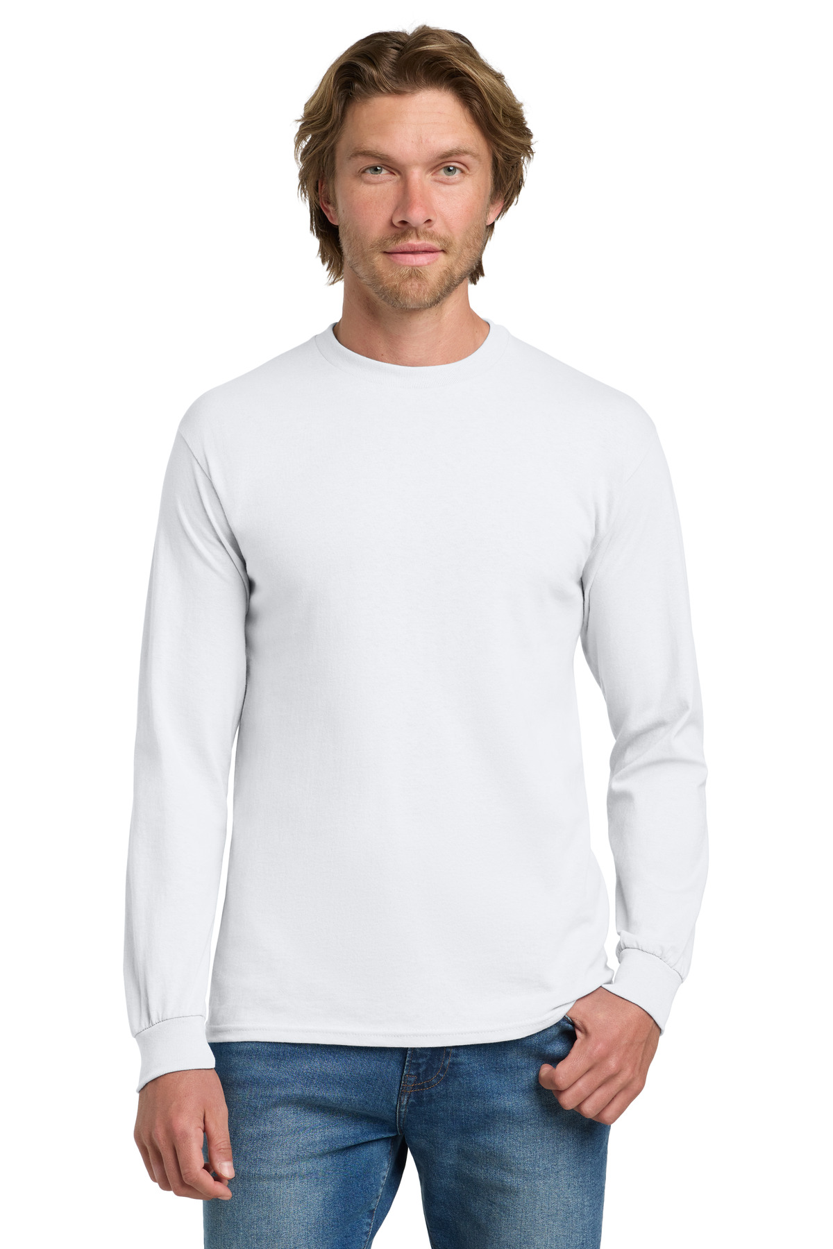Gildan - Heavy Cotton 100% Cotton Long Sleeve T-Shirt. 5400 159