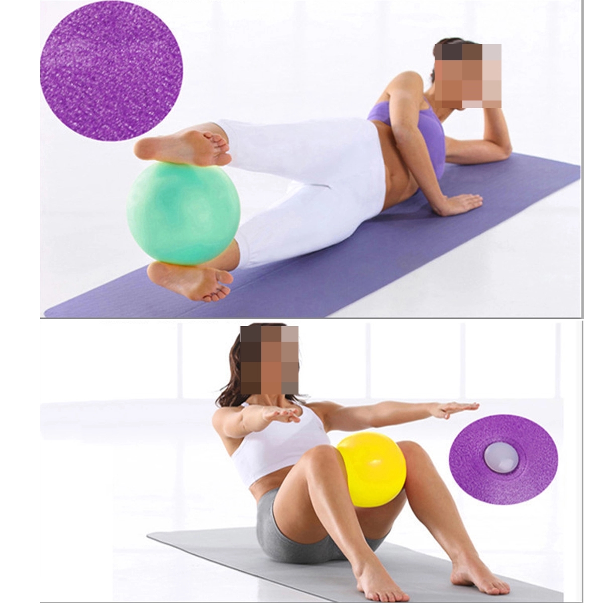 Pilates Mini Exercise Ball -10 Inch Small Bender 3