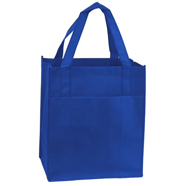 Non-woven Pocket Shopping Tote- 13x15x10 3