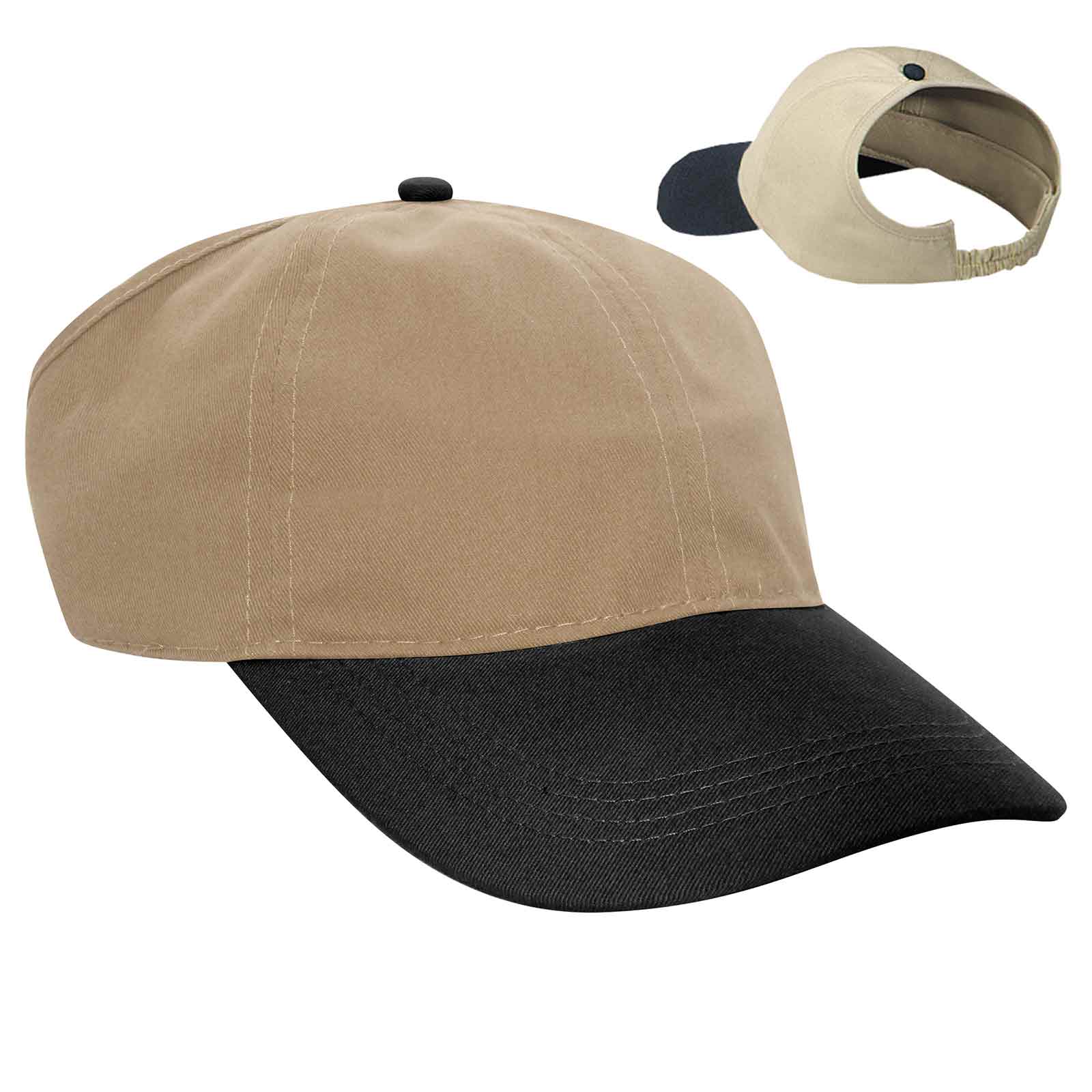 OTTO CAP® 4 Panel Ponytail Cap 5