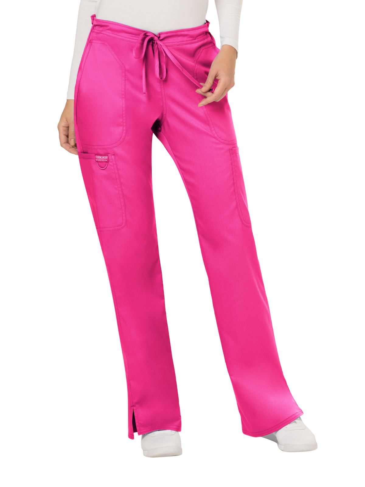 Cherokee - Workwear Revolution - Women's 5-Pocket Mid Rise Drawstring Pant 78