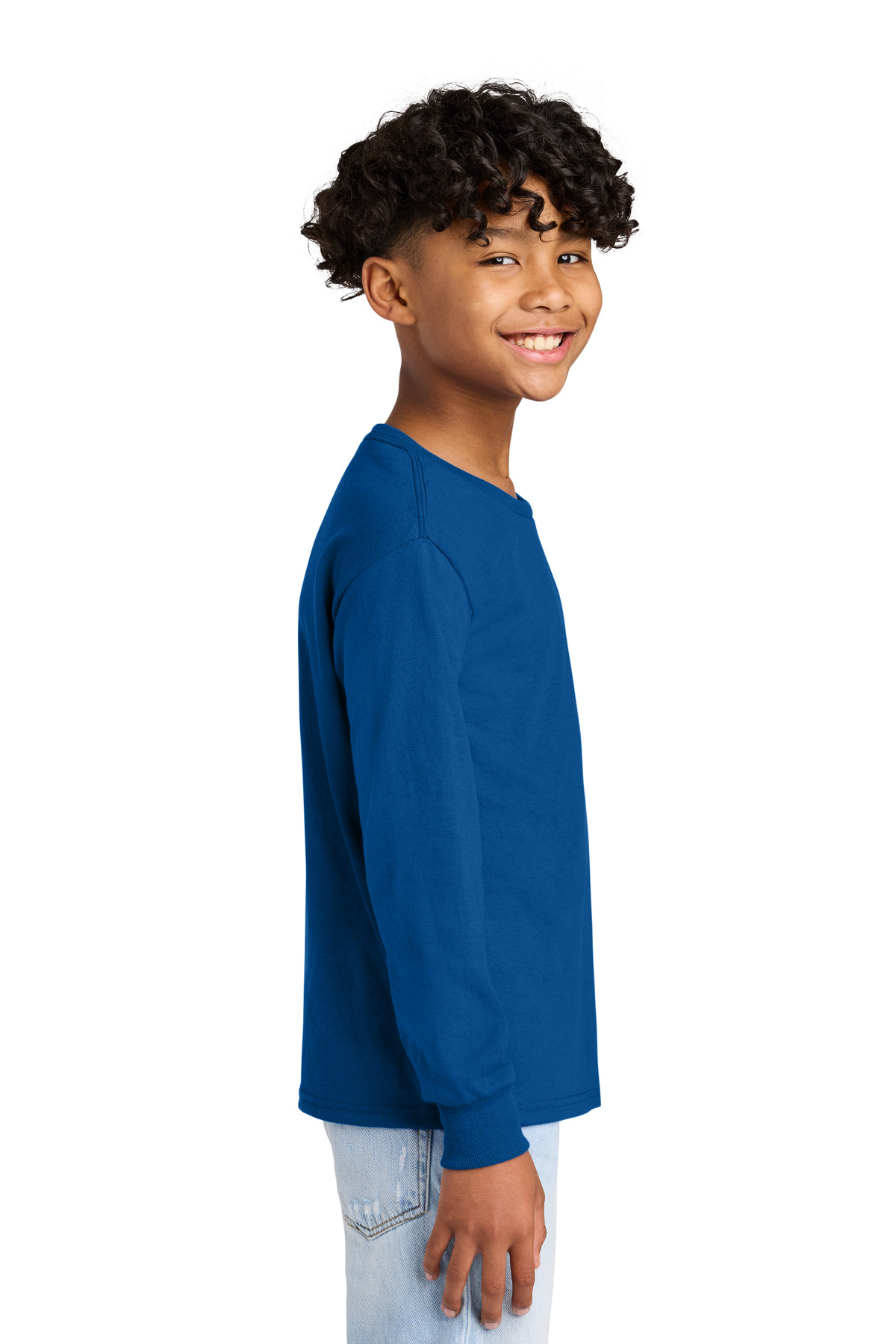 Jerzees Youth Dri-Power 50/50 Cotton/Poly Long Sleeve 29BL 50