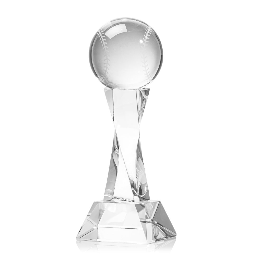 Baseball Award on Langport Base - Clear 3