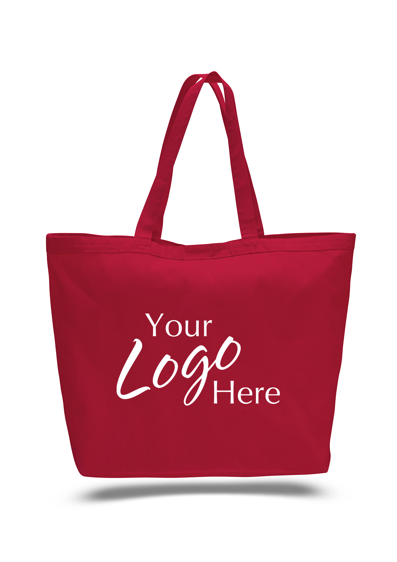 Canvas Tote Bag 23" W x 17" H with 6" Gusset