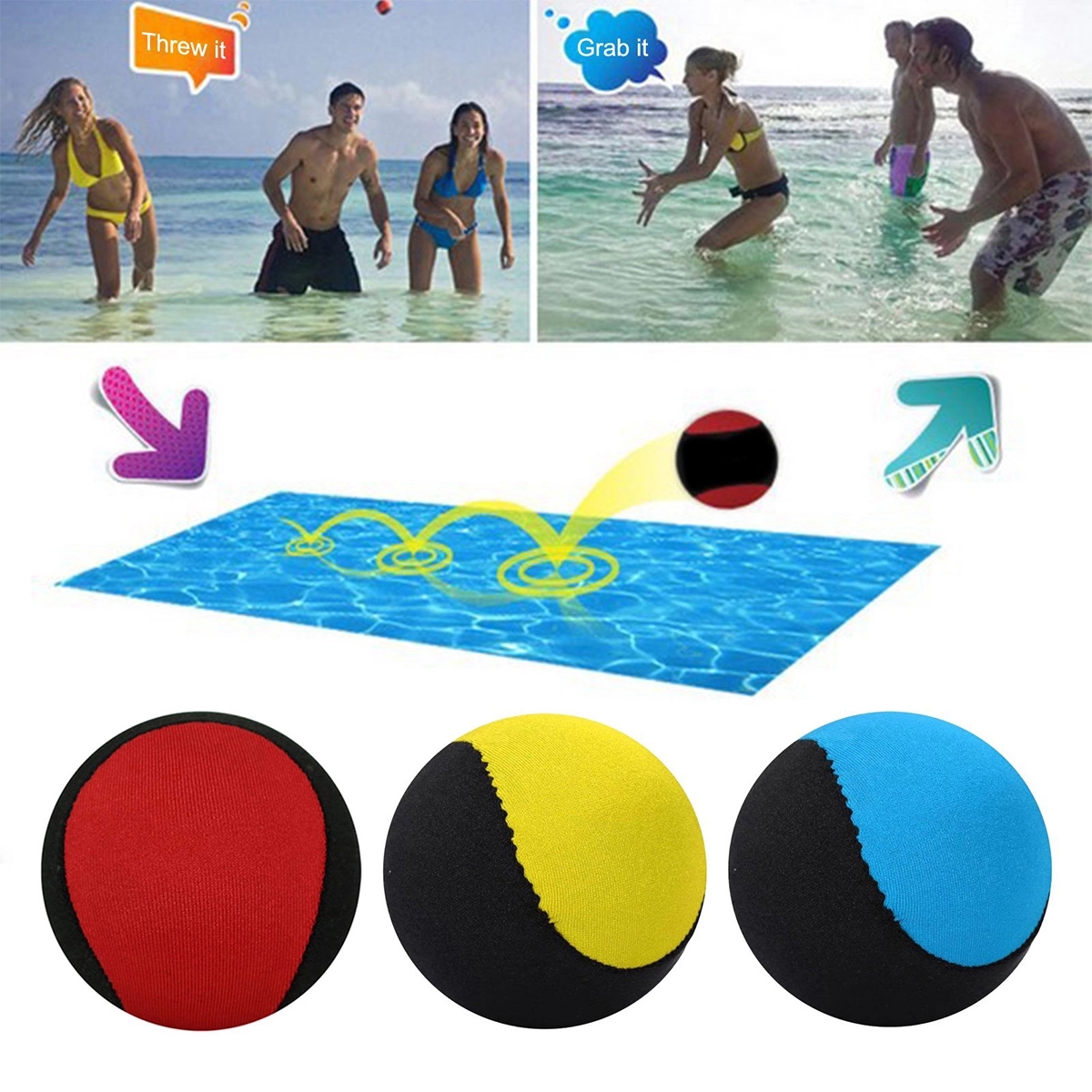 Swimming Pools Water Toy Outdoor Floating Bouncing Ball 8