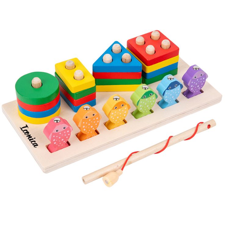 Kids Multi-Activity Fishing Set Toy 3