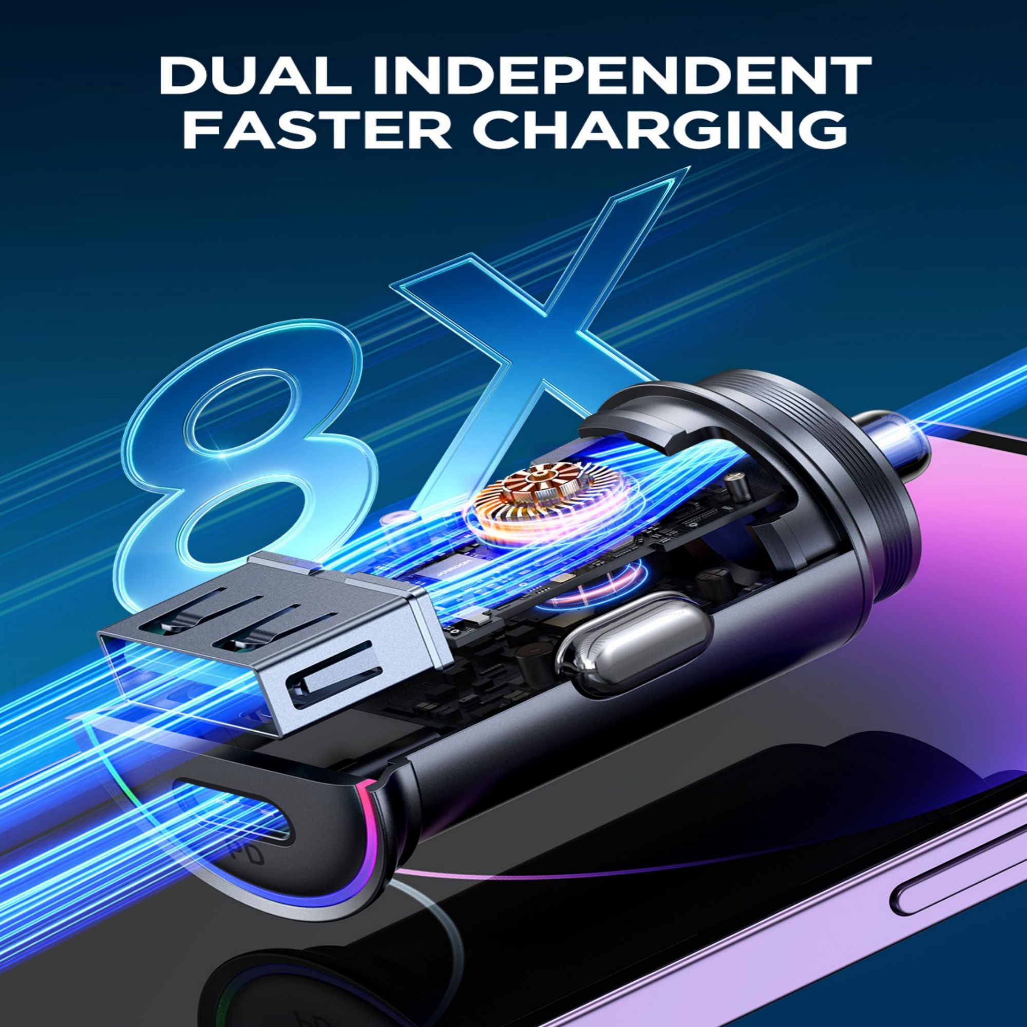 USB C Car Charger Adapter 2