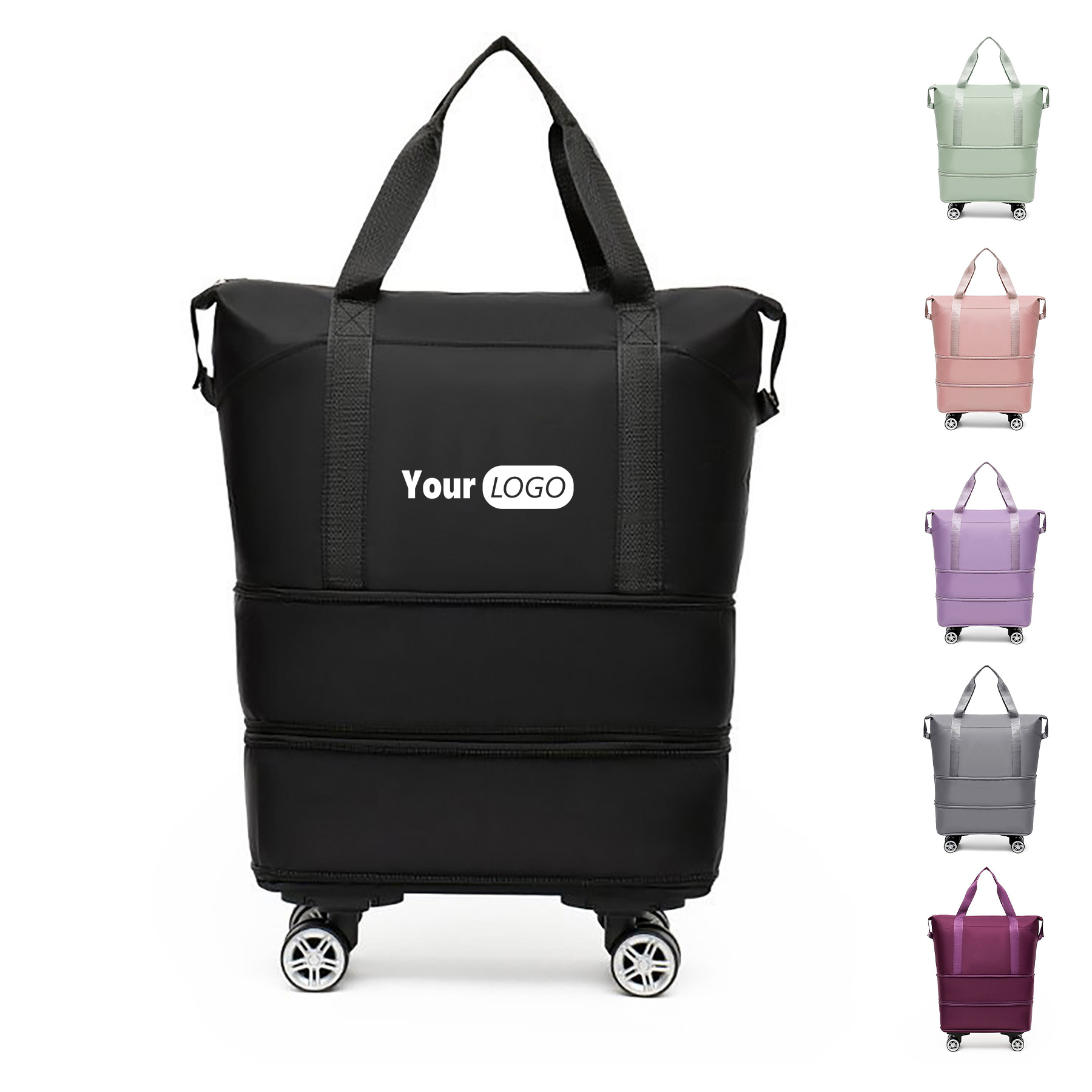 Oxford Cloth Belt Wheel Travel Storage Bag 2