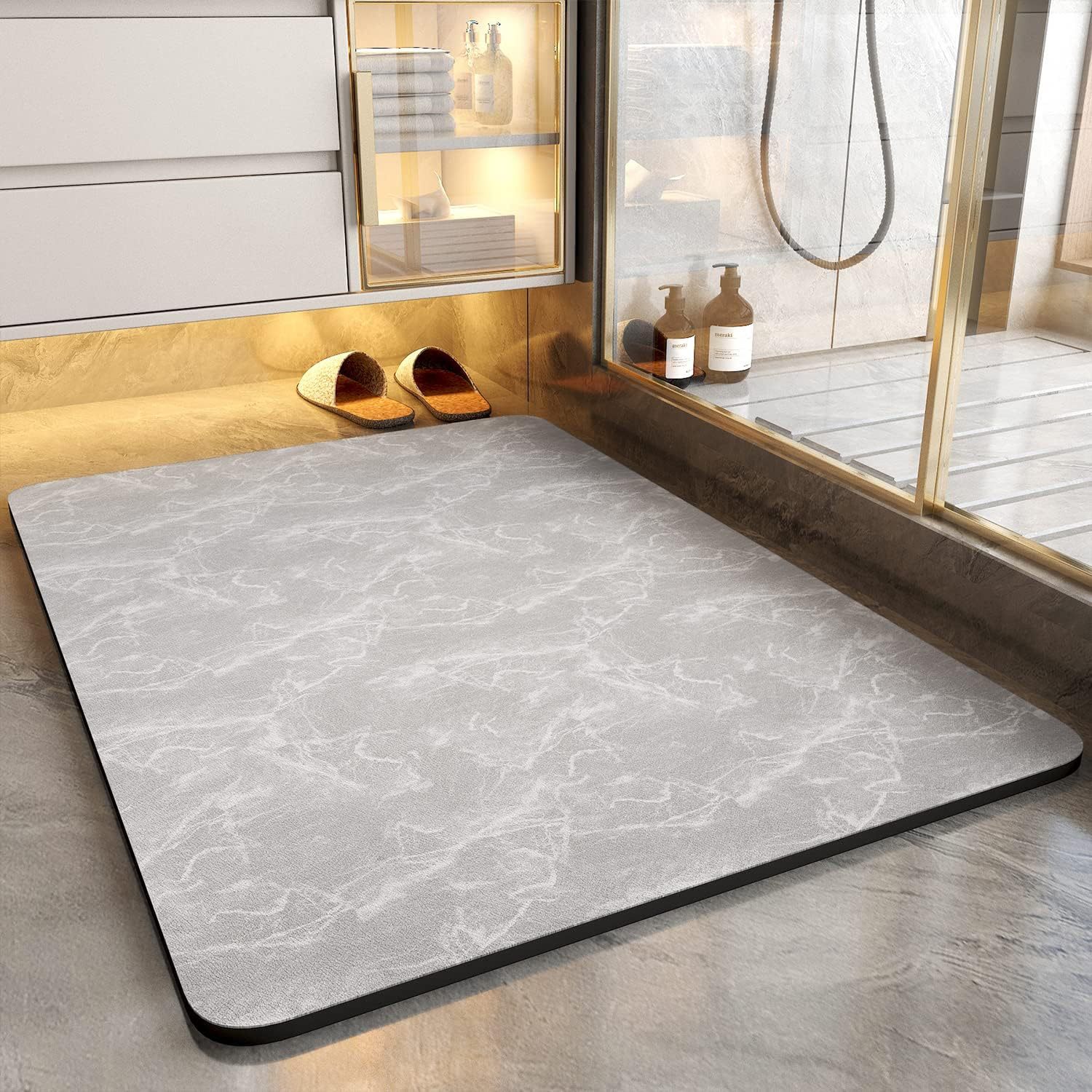 Diatom Mud Absorbent Bathroom Mat 8