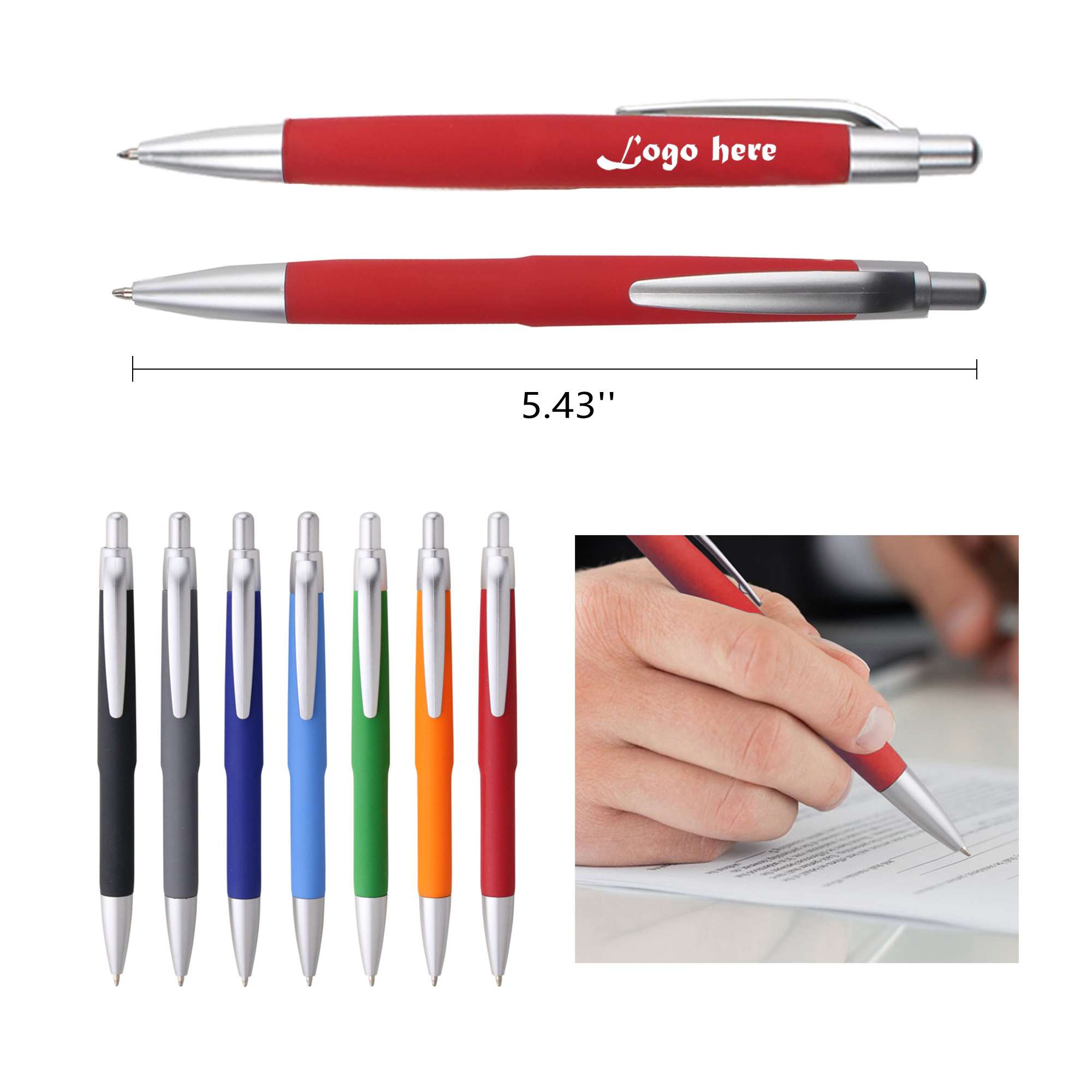 Personalized Retractable Ballpoint Pen 2