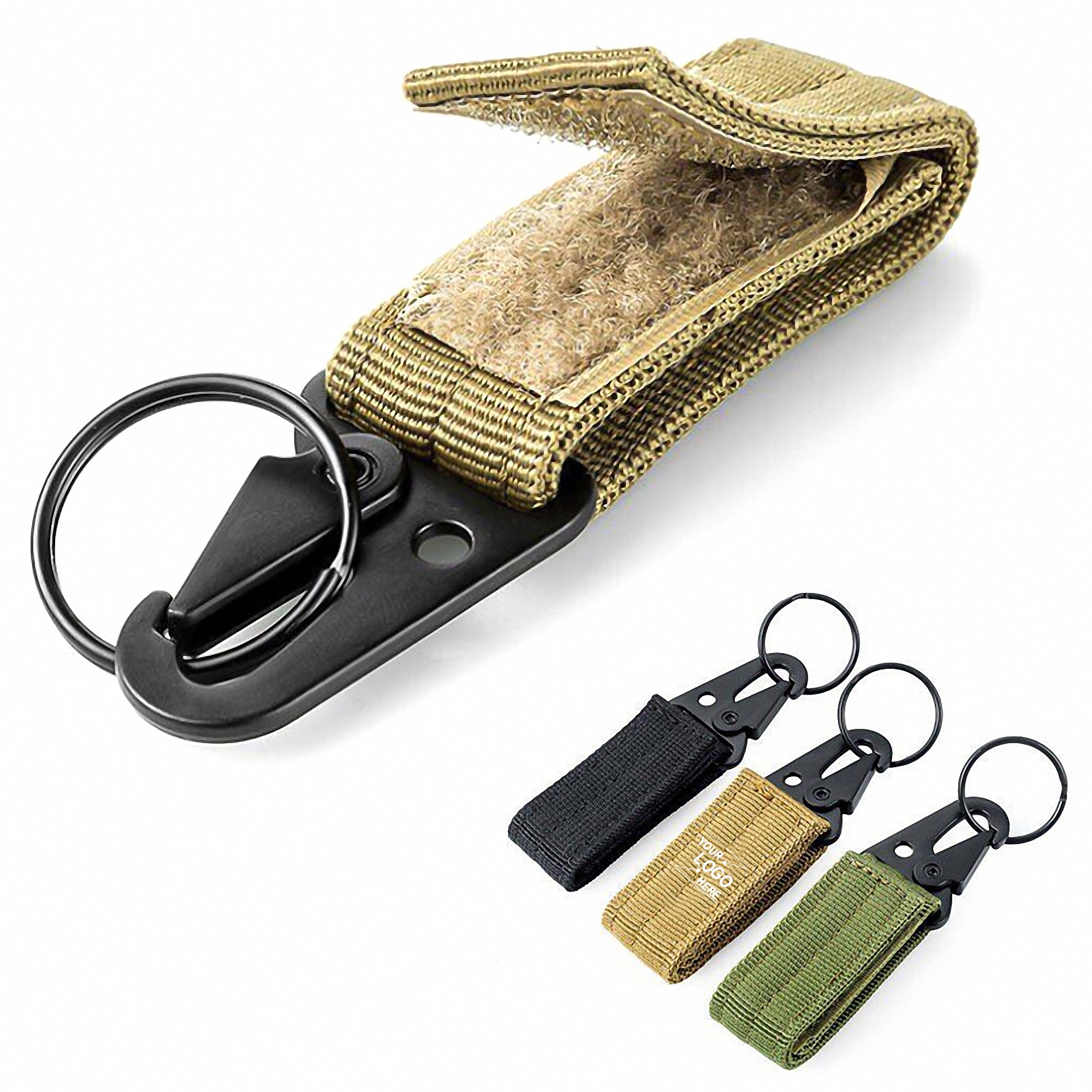 Durable Nylon Keychain for Outdoor Activities