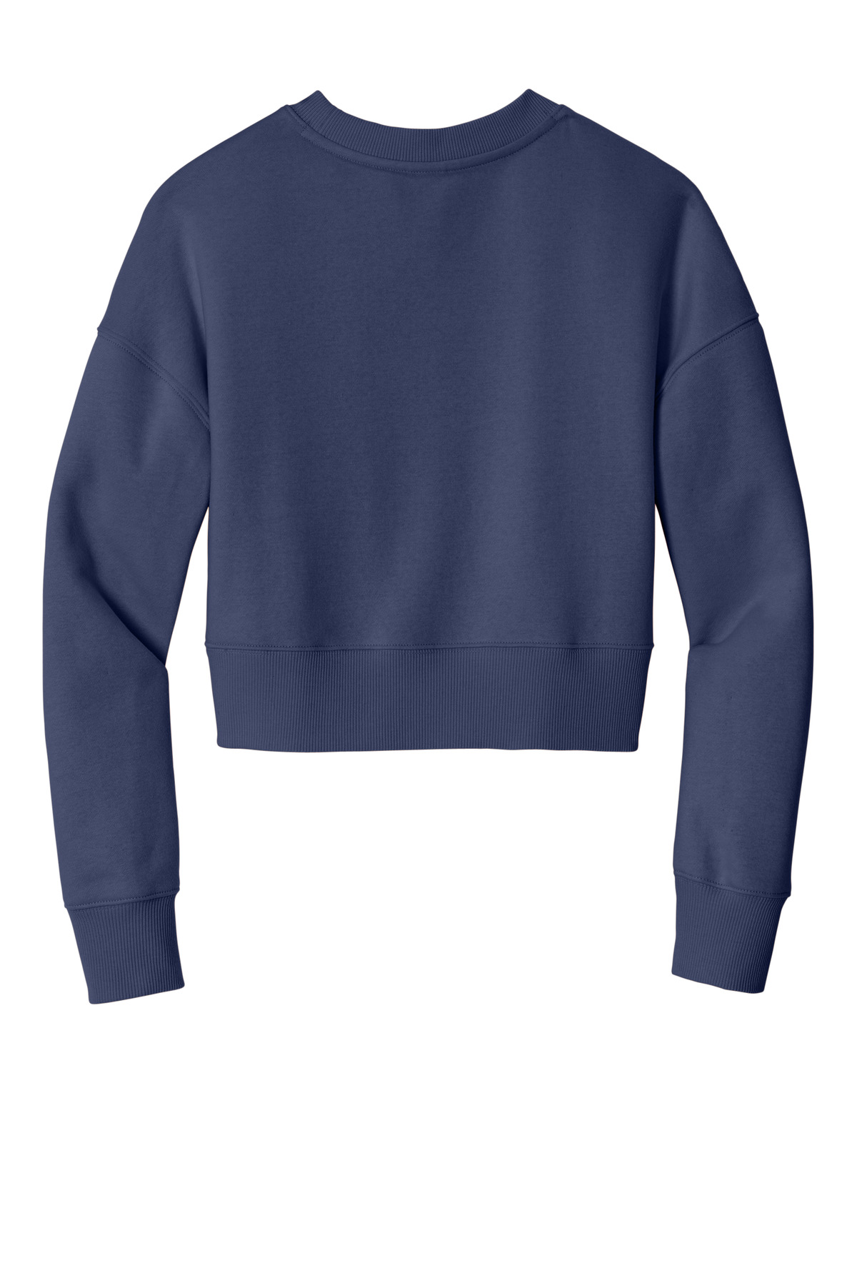 District Women's Perfect Weight Fleece Cropped Crew DT1105 16