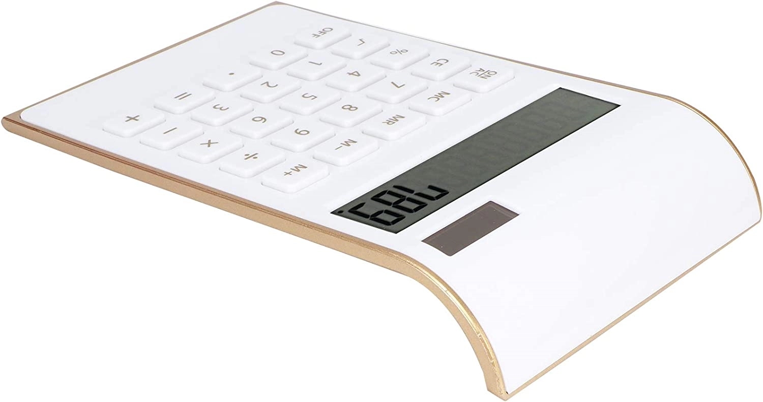 Dual Powered Slim Calculator 4