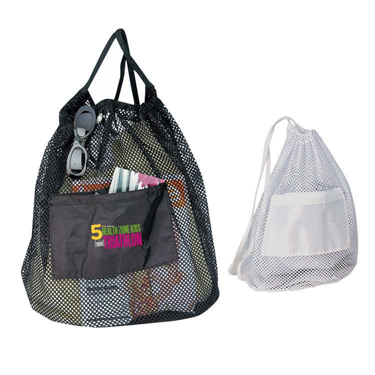 Nylon Drawstring Mesh Tote Bag 4