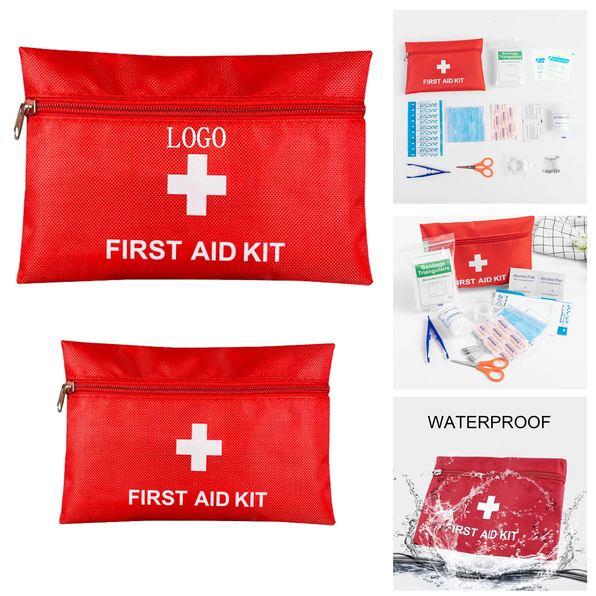 Portable Emergency Survival Kit First Aid Bag 4