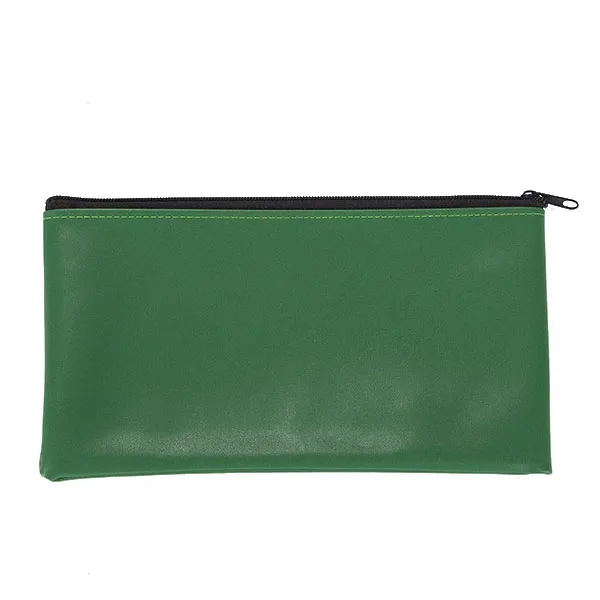 Zipper PU Leather Bank Deposit Bag 8
