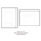 FSC® Mix Manhattan Zippered Padfolio 11
