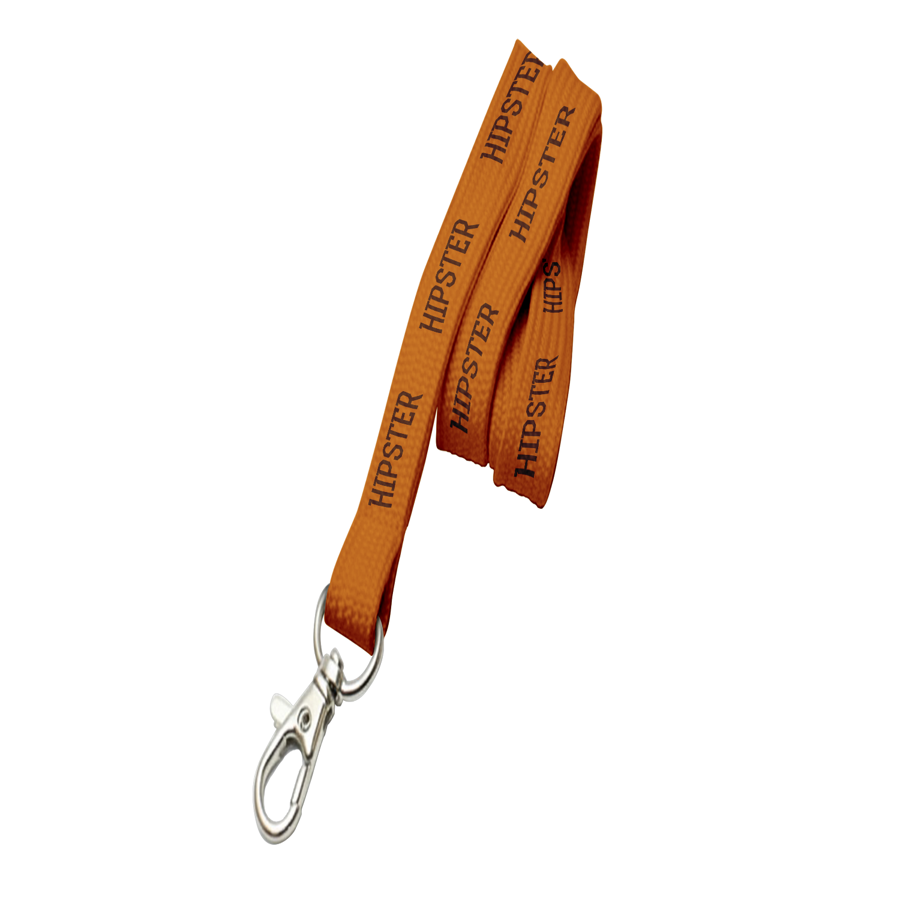 Tubular 5/8" Wide Lanyard