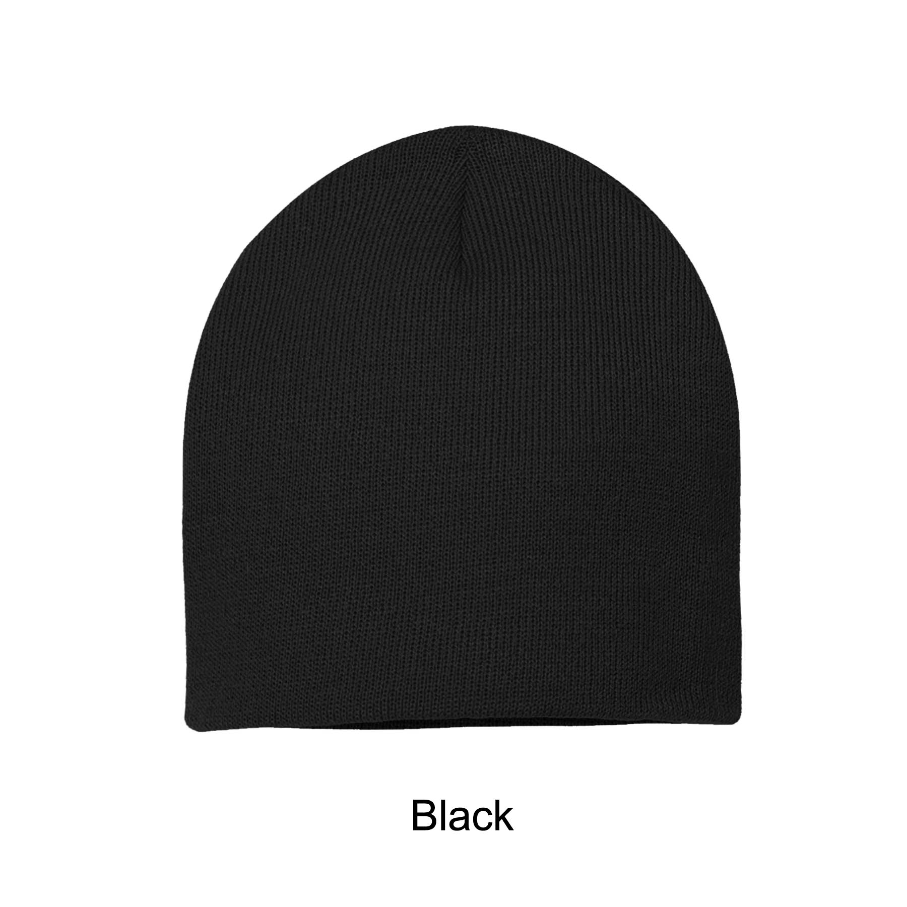 8" High Acrylic Beanie Cap 4