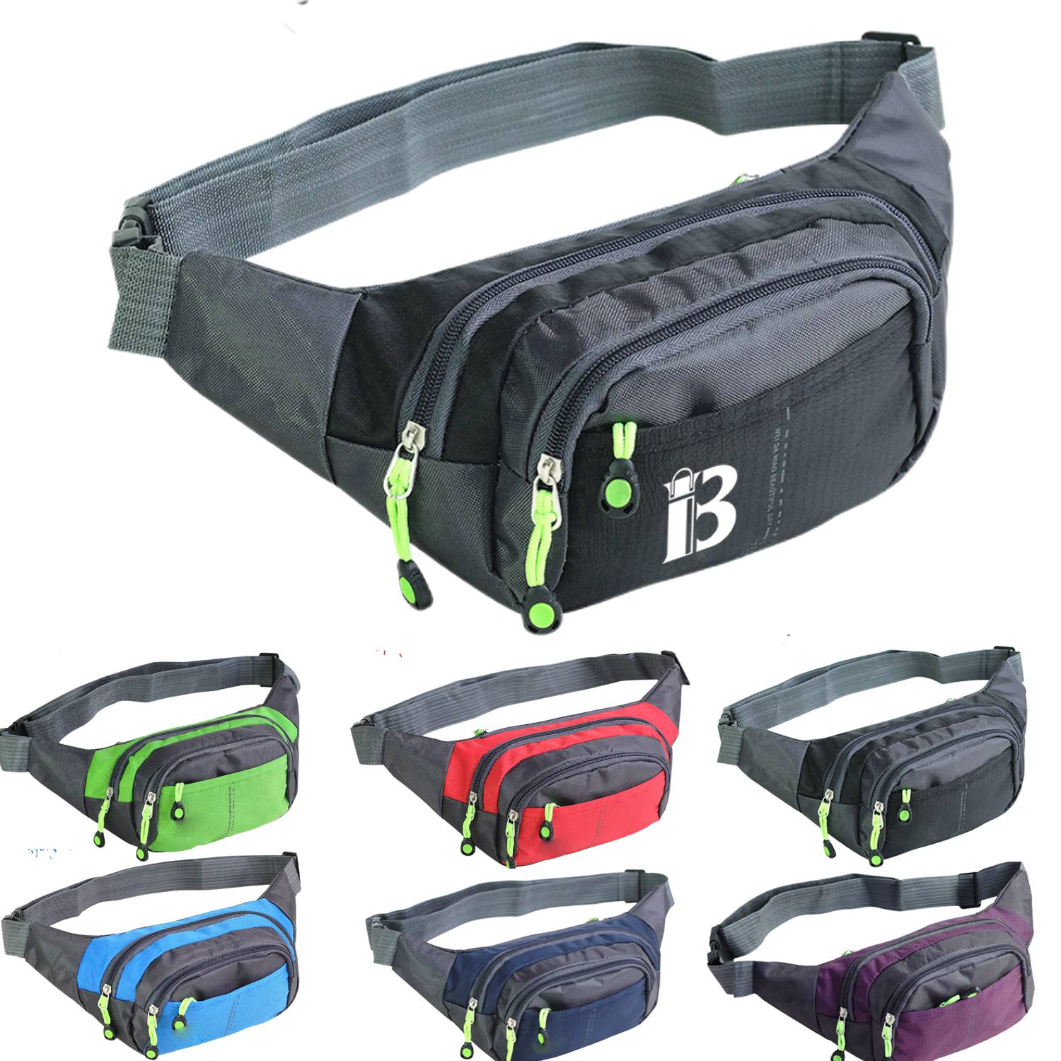 Multi Functional Oxford Cloth Running Belt Bag 2