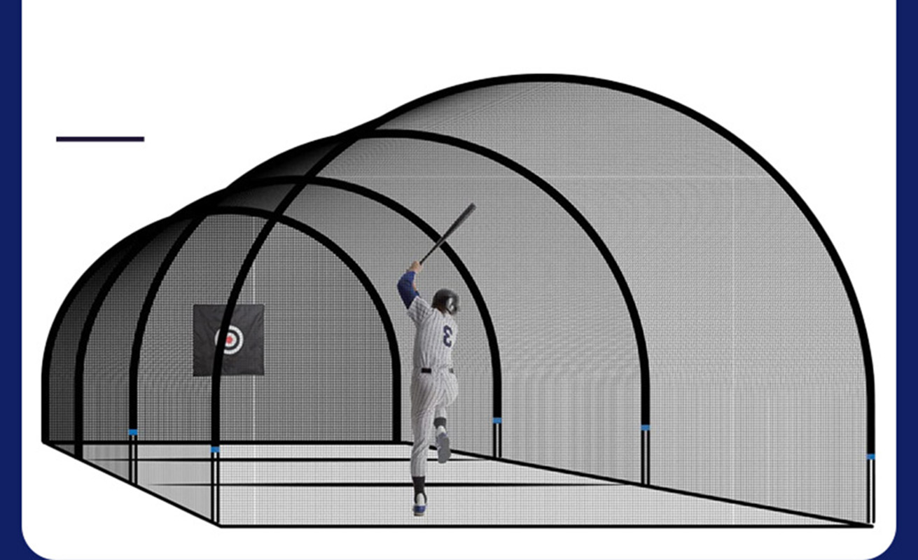 22ft Portable Baseball Batting Cage 2