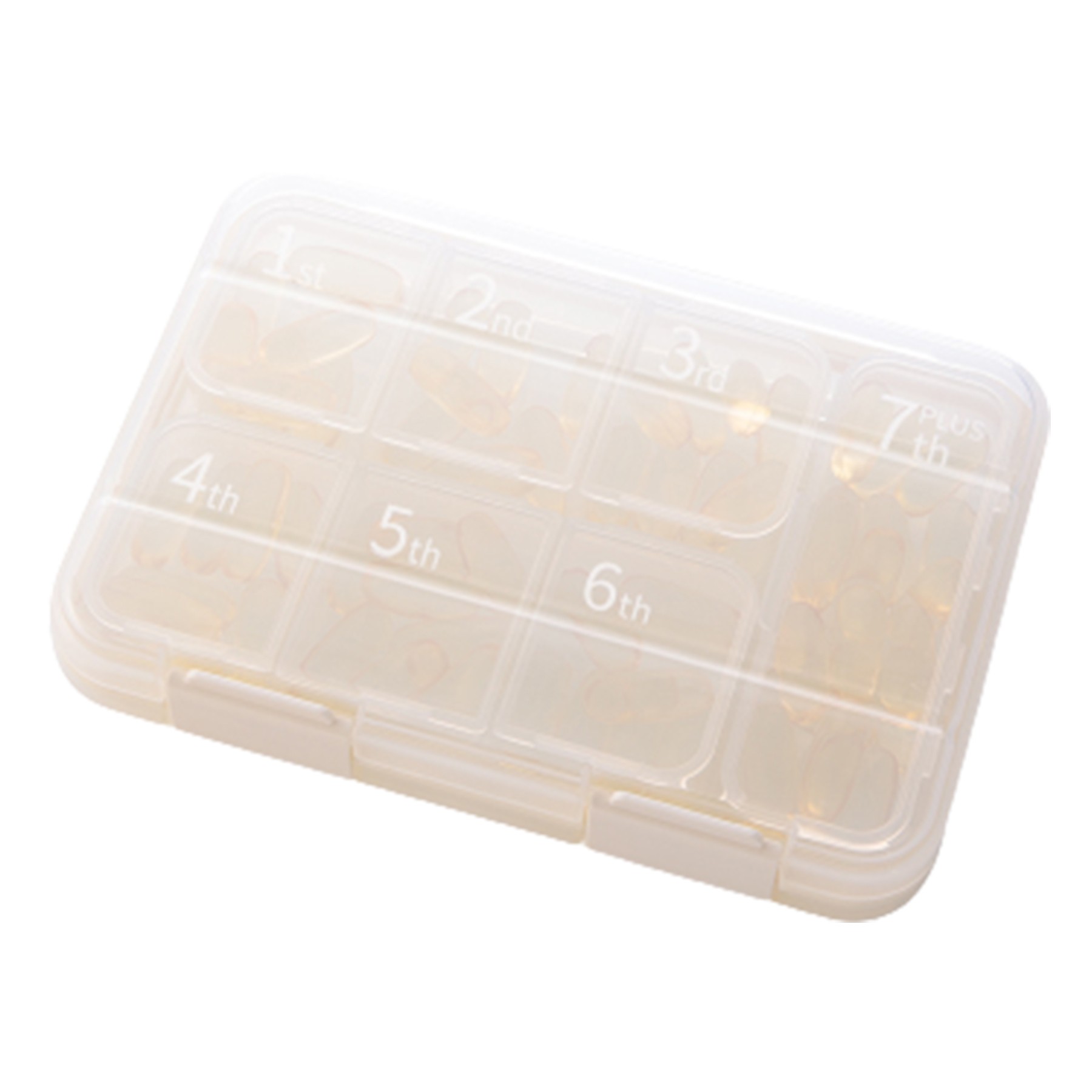 Weekly Pill Box With 7 Compartments 5