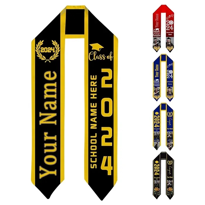 Custom Graduation Sash 4