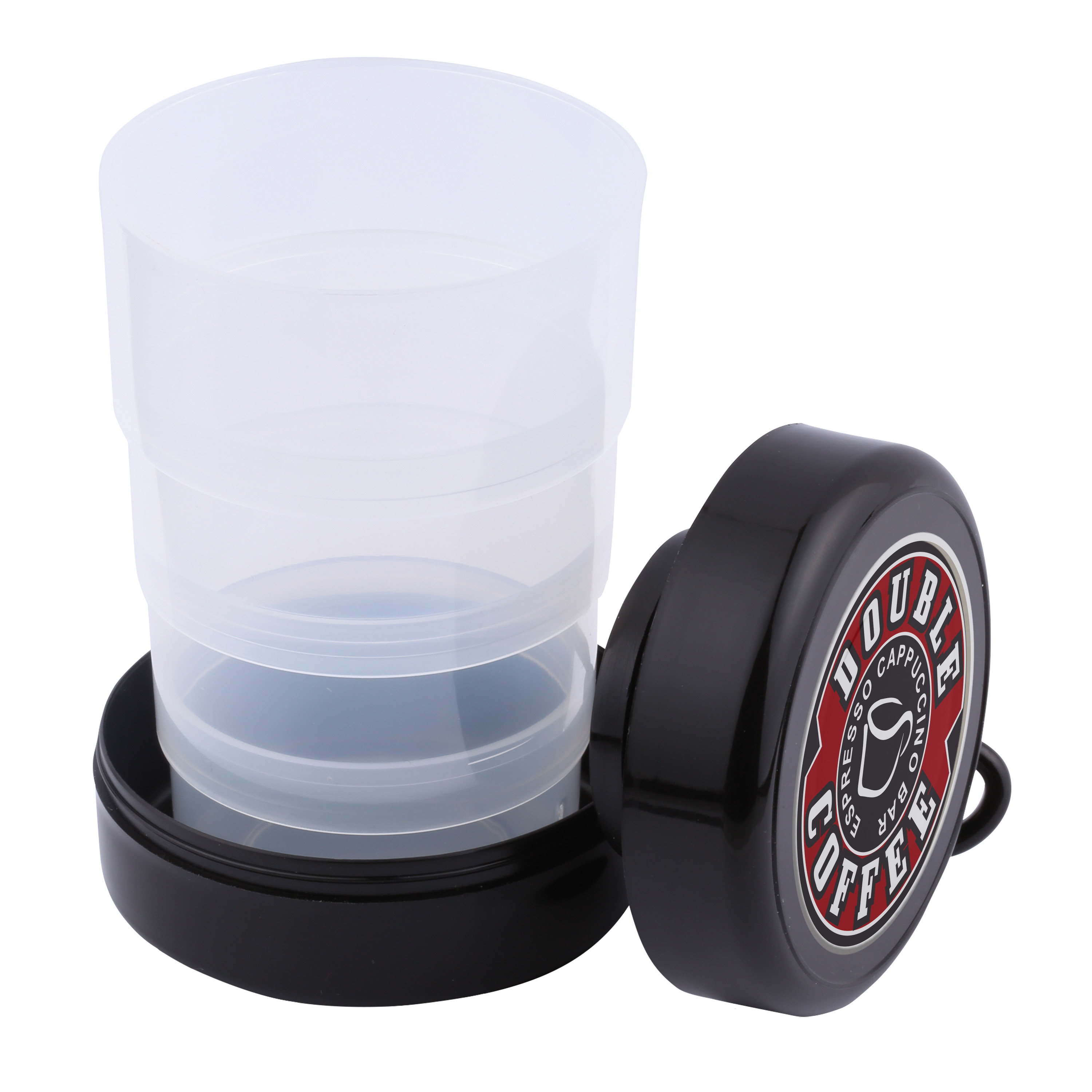 6 Oz. Pop-Up Collapsible Cup w/Carabiner 4