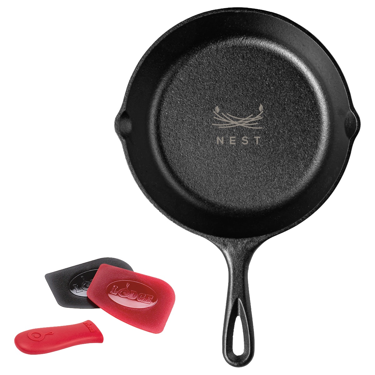 Lodge® 8" Cast Iron Starter Gift Set 5