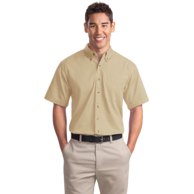 Port Authority Short Sleeve Twill Shirt. 21