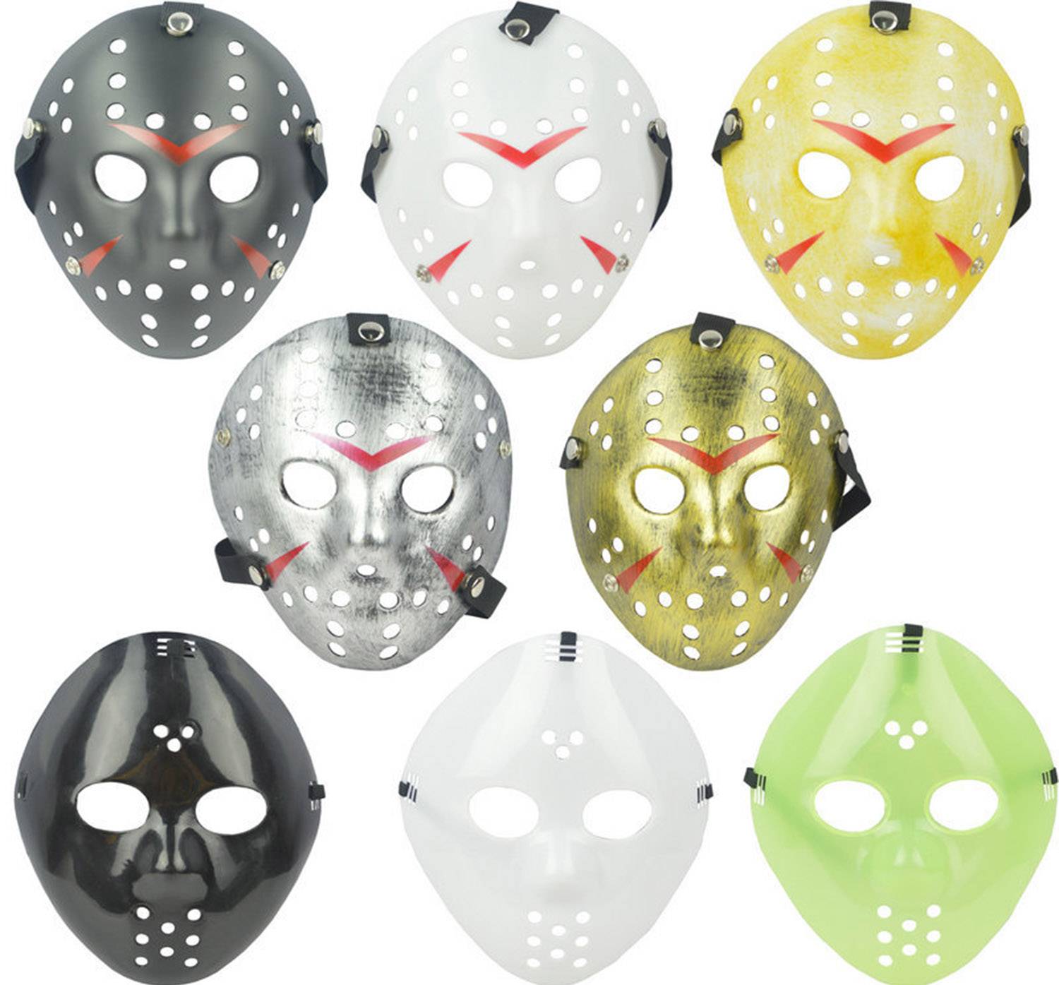 Costume Jason Mask Cosplay Halloween Masquerade Party Horror 5
