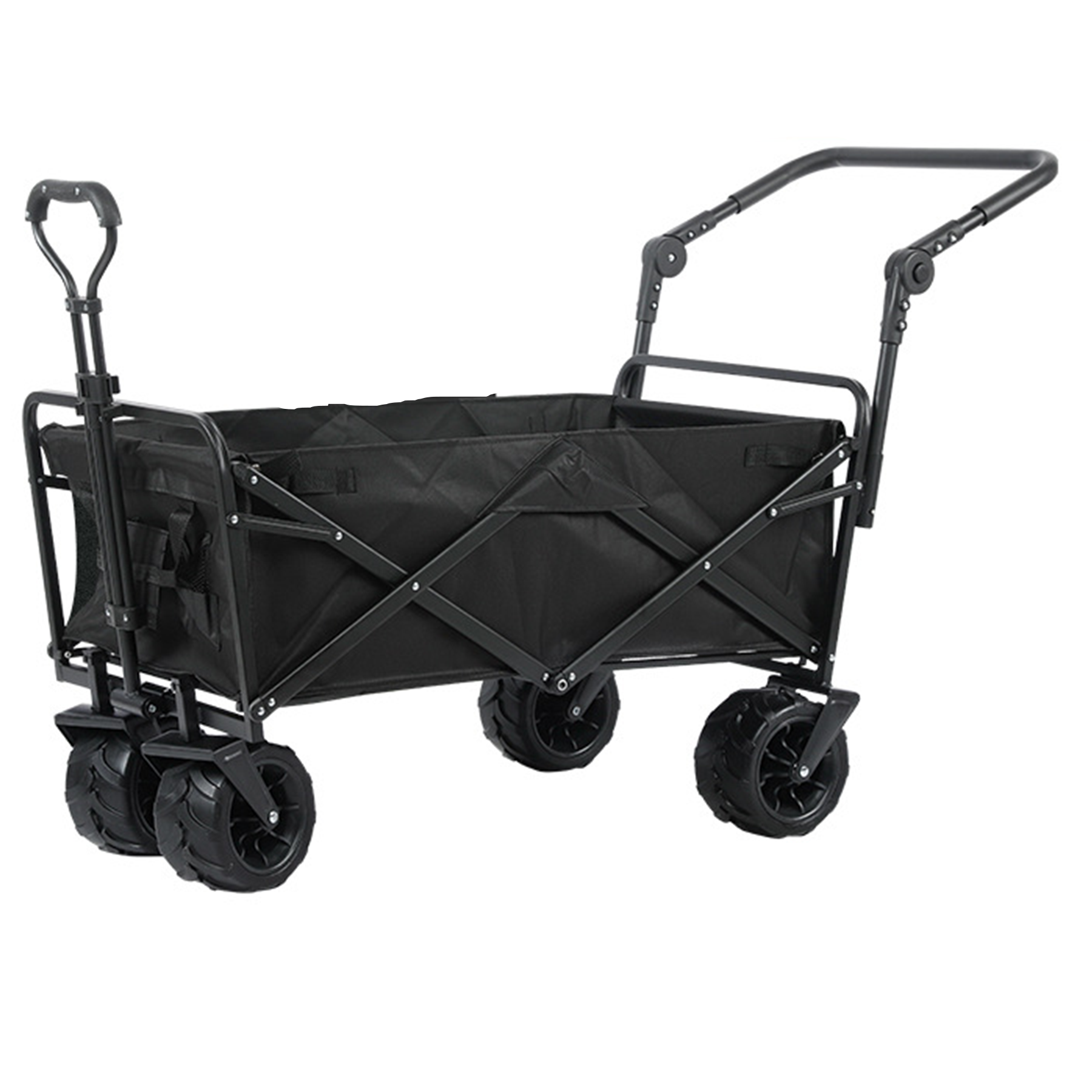 Heavy Duty All Terrain Folding Utility Wagon 10