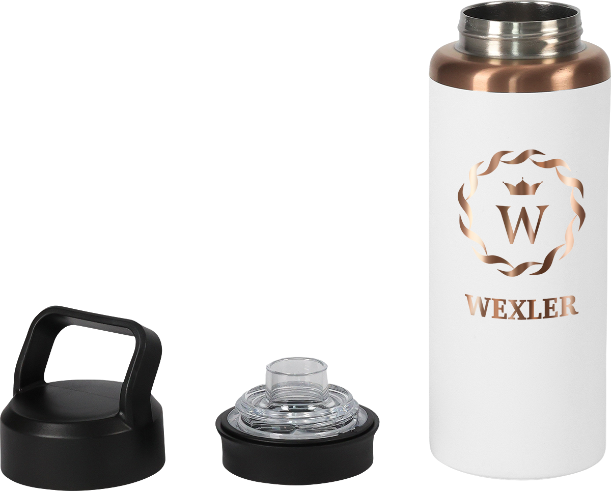 28oz Urban Peak® Dual Top Copper Water Bottle 18