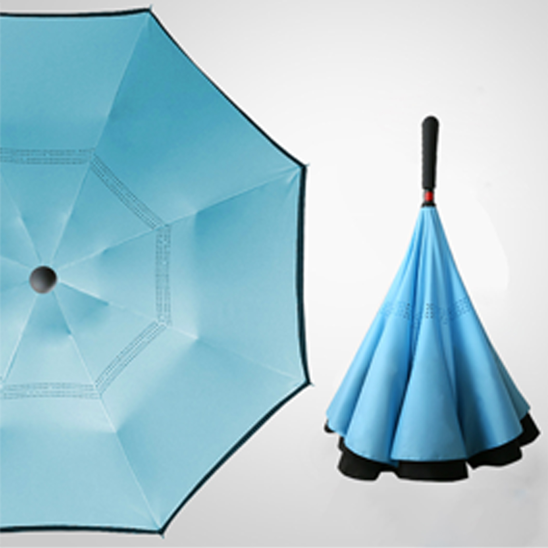 Two-Tone Reverse Umbrella 4