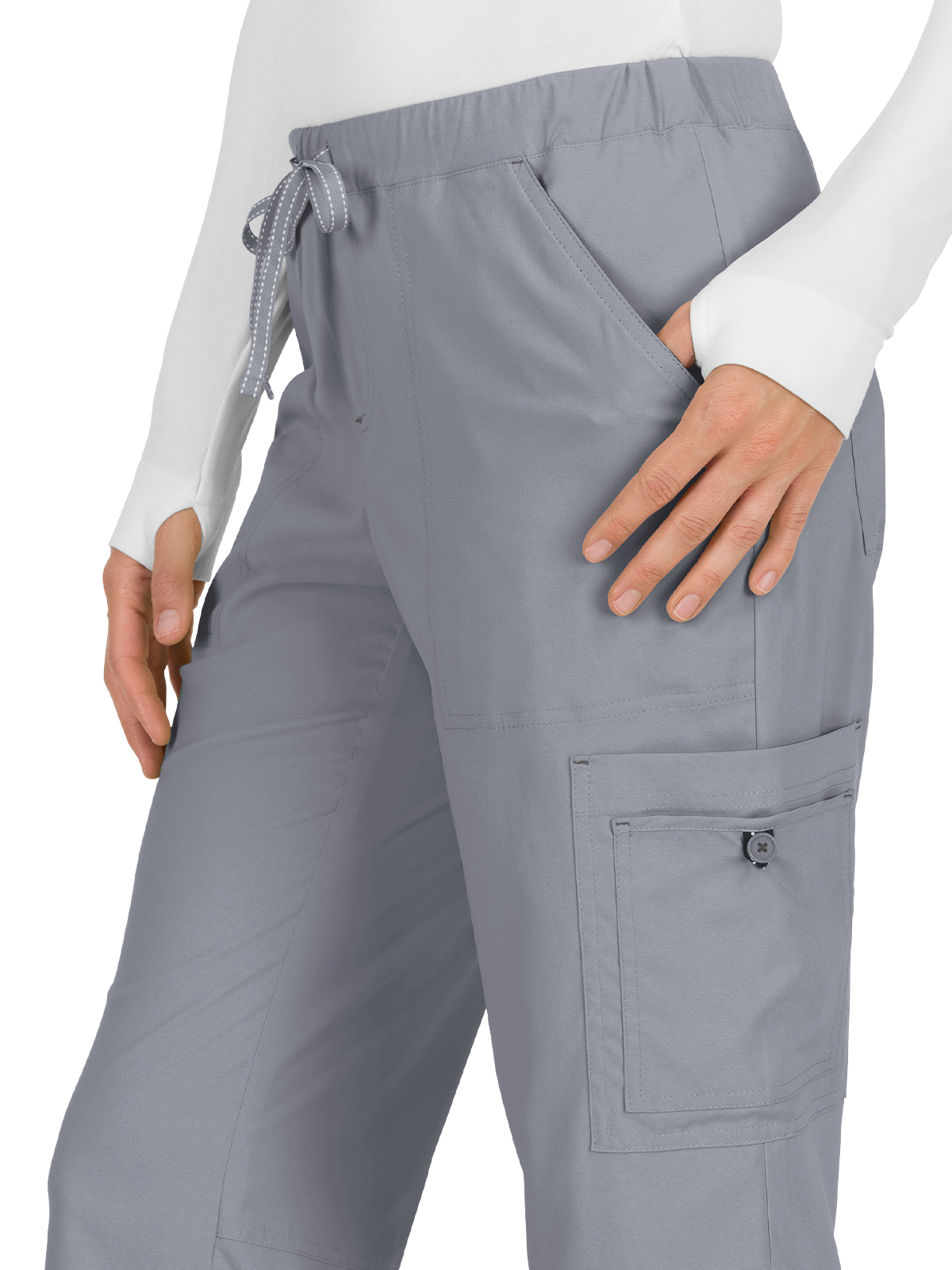 koi - Basics - Women's Eight-Pocket Stretch Cargo Holly Pant 59