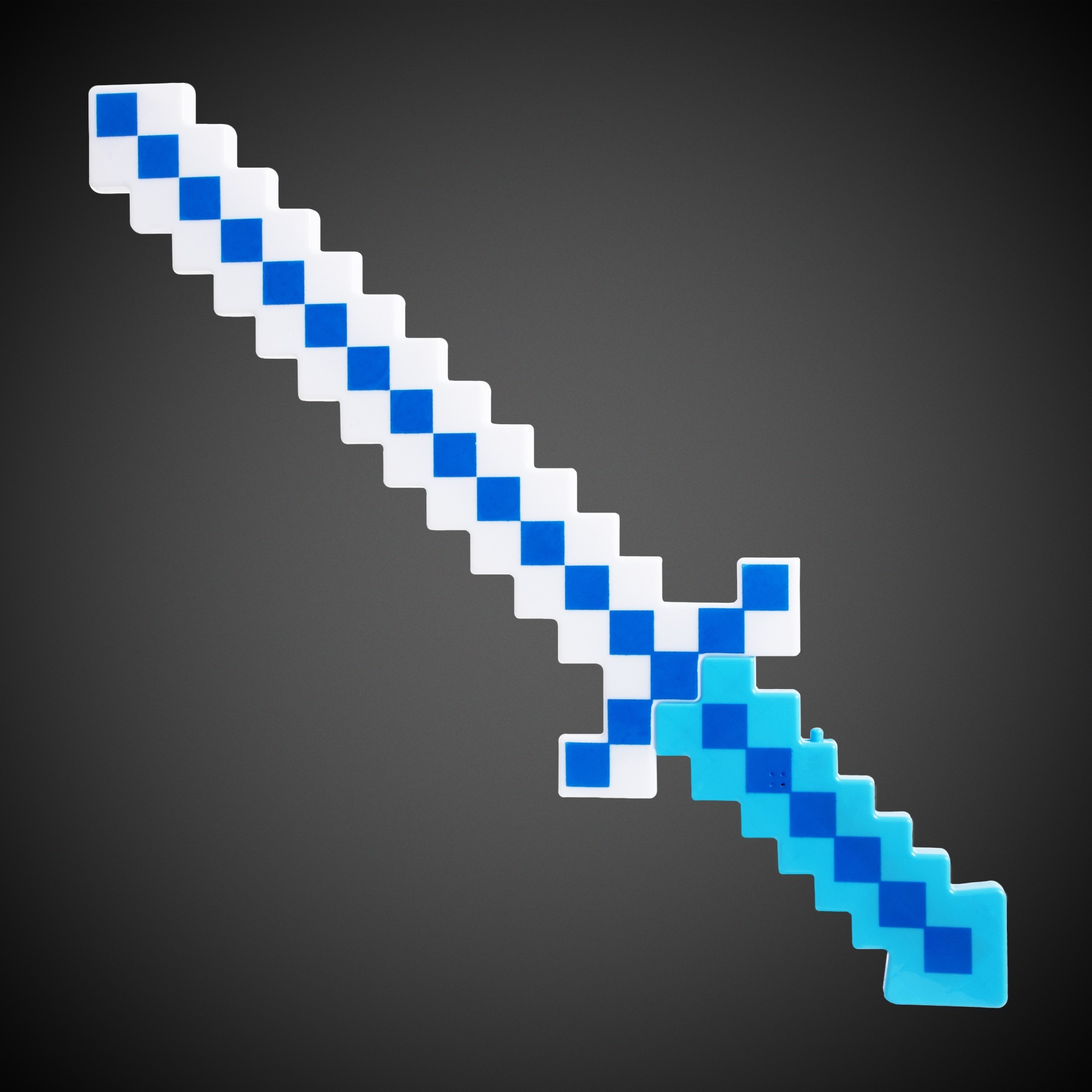 LED Blue Pixel Sword 5