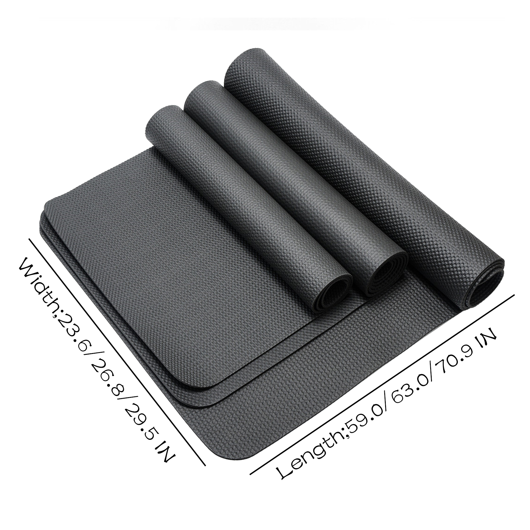 Rubber Shock Absorption And Noise Reduction Treadmill Floor Mat 4