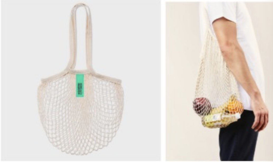 Portable Reusable Grocery Cotton Bags, custom tote bag with logo imprint 6