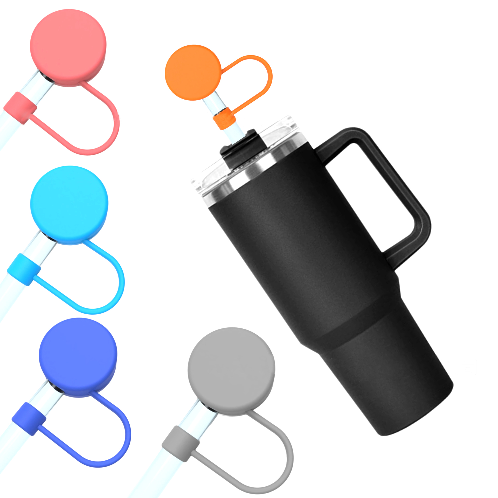 Silicone Straw Topper 2