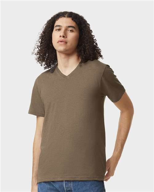 Unisex CVC V-Neck Tee - 2006CVC 3